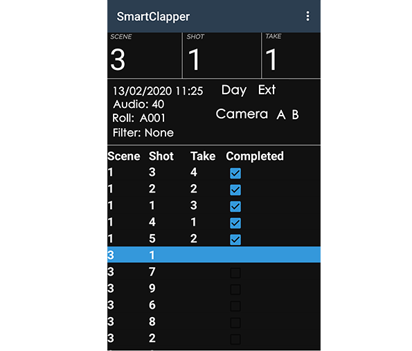 Remote app interface for SmartClapper.