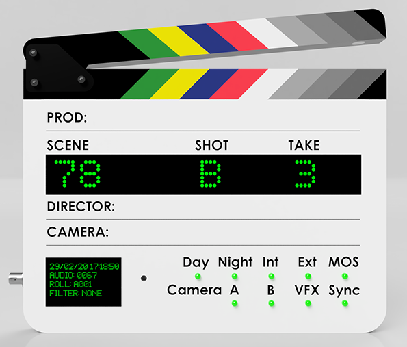 Front view of the SmartClapper with a clear display.