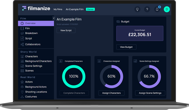 SmartClapper showing Filmanize integration.